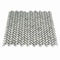 Apollo Tile Silver 11.8 in x 11.9 in Glass Glossy Floor and Wall Mosaic Tile 9.75 sqft/case, 10PK APLAHB8805A - alternate 6