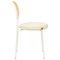 Leisuremod Euston Dining Chair with Velvet Seat and White Steel Frame in Beige ECW17BG - alternate 8