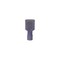 Gb Female Disconnect 16-14 Ga. Insulated Wire Blue Blue, 100PK 10-153F - alternate 2