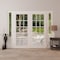Vdomdoors Front Exterior Prehung Metal-Plastic Double Doors Clear Glass / MANUX 8151 White Silk / Office Comm MANUX8151DEXD-WS-W14+72+14xH80-LH-I - alternate 4