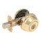 Kwikset 780 Series Polished Brass Single Cylinder Deadbolt Featuring SmartKey Security 780 3 SMT RCAL RCS - alternate 5