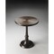 Homeroots 22" Bronze Metal Round Pedestal End Table 634877 - alternate 8