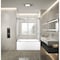 Kingston Brass 60" Acrylic Alcove Left-Hand Drain Tub with Right Sliding Tub Door, White/Polished Chrome KVTDE603121L1 - alternate 5