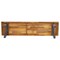 Flash Furniture Natural Acacia Wood Bench with Black Flared Legs THB-B01322-NAT-GG - alternate 12