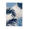 World Rug Gallery Amalfi Contemporary Tropical Floral Indoor/Outdoor Area Rug 4 ft x 6 ft Navy 8013NAVY4X6 - alternate 3