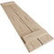 Ekena Millwork Rustic Two Board Spaced Board-n-Batten Pecky Cypress Faux Wood Shutters, 11 1/2"W x 30"H SHUBSS11X30PCPR - alternate 16