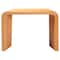 Bali & Pari Eilis Bohemian Light Honey Fluted Rattan Waterfall Console Table 256-14132-ZORO - alternate 9