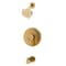 Symmons Elm Single Handle Wall Mounted Tub and Shower Trim Kit with Diverter Lever (Valve Not Included) 5592BBZ15TRM - alternate 1