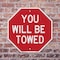 Signmission You Will Be Towed, 6 Inch X 6 Inch, Plastic Sign OC-P-6-319 - alternate 4