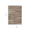 Homeroots 9' X 12' Brown And Beige Abstract Washable Indoor Outdoor Area Rug 613077 - alternate 6