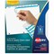 Avery reg Print  Apply Clear Label Dividers  Index Maker Easy Apply Label Strip, White AVE11436 - alternate 1