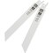 Do It Best Reciprocating Saw Blade, Wood, Bi-Metal, 6 in, 8 TPI, 2-Pack QJDIB-RS-003 - alternate 1