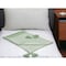 Homeroots 60" X 50" Green Woven Cotton Striped Throw Blanket with Tassels 516598 - alternate 7