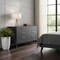 Homeroots 51" Grey Wash Solid Wood Six Drawer Double Dresser 473120 - alternate 3