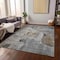 Homeroots 5' X 8' Gray Ivory And Brown Abstract Washable Indoor Outdoor Area Rug 596867 - alternate 8