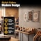 Azar Displays Floating Acrylic Gallery Wall Frame Set, 1" Stand off, Black, 3PK 105704-BLK - alternate 6