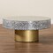 Bali & Pari Idra Coastal Black and White Mother of Pearl Capiz Shell Coffee Table 252-13983-ZORO - alternate 6