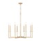 Z-Lite Gaultier  Modern Gold 8 Light Chandelier 6100-8MGLD - alternate 1