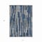 Homeroots 10' X 14' Navy Blue And Denim Blue Striped Washable Indoor Outdoor Area Rug 608957 - alternate 7