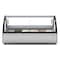 Koolmore 46 in. Countertop Gelato Display Case w/ 6 Pans and Built-in Glass Sneeze Guard in Stainless-Steel KM-CGD-6P - alternate 1