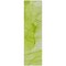 Homeroots 8' Runner Green Abstract Washable Non Skid Indoor Outdoor Runner Rug 559740 - alternate 6