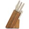 Martha Stewart Stainless Steel 14 Piece Cutlery and Knife Block Set in Cream 113011.14 - alternate 6
