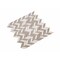 Apollo Tile White Brown 11.6 in x 12.1 in Recycled Glass Floor and Wall Mosaic Tile 9.75 sqft/case, 10PK APLVRE8814A - alternate 7