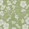 Homeroots 10' X 14' Artichoke Green And Ivory Floral Washable Indoor Outdoor Area Rug 599855 - alternate 8