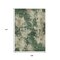 Homeroots 9' X 12' Fern Green And Beige Abstract Washable Indoor Outdoor Area Rug 630685 - alternate 7