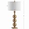 Jonathan Y Mackenzie 33" Metal LED Table Lamp, Brass JYL3021A - alternate 8