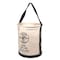 Klein Tools Canvas Bucket, Wide-Opening, Straight-Wall, Molded Bottom, 12-Inch 5109 - alternate 1