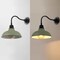 Jonathan Y Aurora 12.25" 1-Light Farmhouse Industrial Iron LED Gooseneck Arm Outdoor Sconce, Matte Olive Green JYL7613I - alternate 7
