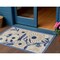 Homeroots 3' X 4' Blue and Gray Floral Indoor Outdoor Area Rug 527642 - alternate 6