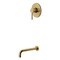 Kingston Brass Single-Handle Pressure Balanced Tub Faucet, Brushed Brass KB6337DLTO - alternate 1