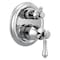 Delta Cassidy Traditional 2-Handle Monitor 14 Series Valve Trim with 3-Setting Integrated Diverter T24897 - alternate 2