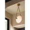 Corbett Lighting Solara 1 Light Pendant in Vintage Polished Brass Finish 555-17-VPB - alternate 3