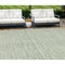 Homeroots 10' X 14' Sage And Green Striped Washable Indoor Outdoor Area Rug 587961 - alternate 1