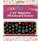 Ashley Productions Magnetic Whiteboard Eraser, Colorful Assorted Paw Pattern, 2in. x 5in., 6PK 09987 - alternate 1