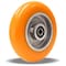 Hamilton Stainless Steel Workhorse Swivel Caster, 8" x 2" Ergo-Tech (87A) Wheel S-WHS-82EMB - alternate 2