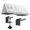 Kable Kontrol Power Strip, Rack Mounted, USB, 7 4.9 ft., White KK-EC-WH-C - alternate 1