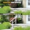 Nuvo Iron Stoop Railing Kit, For 4-5 Steps, White Aluminum, Posts Hand Railing Hardware incl WHSK4S-US - alternate 6