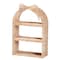 Bali & Pari Creusa Natural Rattan Display Shelf Woven Bow Accent 266-14572-ZORO - alternate 1