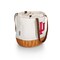 Picnic Time Family Of Brands NCAA Indiana Hoosiers Coronado Canvas and Willow Basket Tote - Picnic Bag 203-00-187-674-0 - alternate 2
