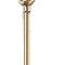 Homeroots 59" Bronze Metal Swing Arm Floor Lamp With Beige Fabric Empire Shade 526330 - alternate 4