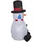 Gemmy Airblown Christmas Inflatable Snowman with Tall Top Hat 48 in. Inflatable 118411 - alternate 5