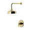 Kingston Brass Single-Handle Pressure Balanced Shower Faucet, Polished Brass KB6332NDLSO - alternate 1