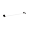 Amerock Glacio Clear/Oil-Rubbed Bronze Contemporary 24 in 610 mm Towel Bar BH36064CORB - alternate 1