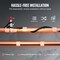 Vevor Self-Regulating Pipe Heating Cable 120FT 5W/FT Heat Tape for Pipes Roof ETR series (5W/FT) - alternate 4