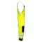Dome75 DYNAMIC Series Class E Black Bottom Rain Bib, HiVis Yellow, LG/XL DRB3452 - alternate 7