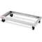 Tennsco Caster Kit, 36 in W x 18 in D, Lt Gray CK18LGY - alternate 1